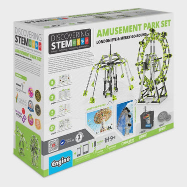 engino stem Engino - Discovering STEM - Amusement Park Set - London Eye and Ferris Wheel